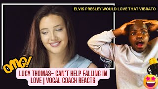 LUCY THOMAS sings CAN'T HELP FALLING IN LOVE cover and makes ELVIS PRESLEY PROUD