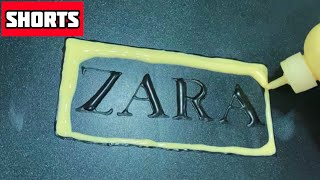 #Shorts Clothing Brand Logo ZARA - Pancake Art | LEMON Pancake