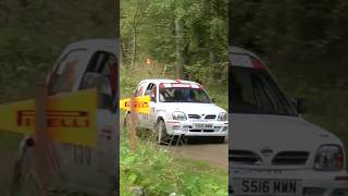 Nissan Micra Trackrod Rally Yorkshire SS Cropton Maximum Attack🇬🇧🏁#nissanmicra #rally #sideways #fun