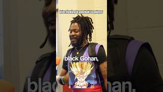 INTERVIEWING DRAGONBALL COSPLAYER #dragonball #dragonballz #gohan