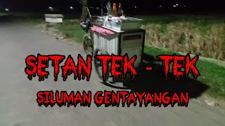 Gerobak hantu setan tek-tek mang oleng || pedagang siluman dari dunia lain