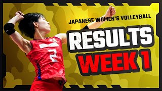 VNL2024 week 1 results for women | Japan, China, Thailand, Korea | Melody Sport