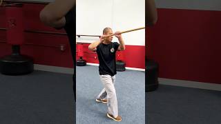 Short staff self-defense #martialarts #shaolinkungfu#kungfu#wushu#selfdefense#shortstaff