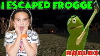 Roblox Froggy! Escape The Creepy Frog!