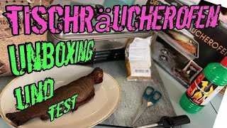 Delux Tischräucherofen von Angel Berger Unboxing & Test