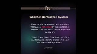 WEB 2.0- Centralized system