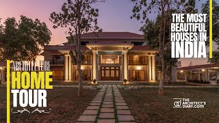 A 30,000 sq. ft. Farm House in Nagpur Blending Indian and Spanish Architecture | Oris Architects