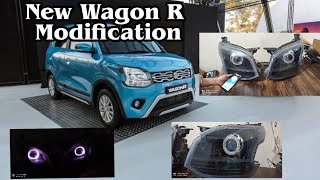 Custom Headlight  for Latest wagon R | Wagon R 2020 | Modified Wagon R | App control Headlights