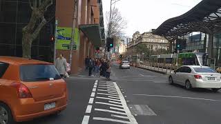 Spencer Street and Collins Street - poor traffic light programming