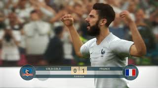 PES 2019 PC Colo Colo x France demo