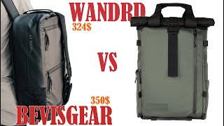 Photography bag BEVISGEAR vs WANDRD Provck