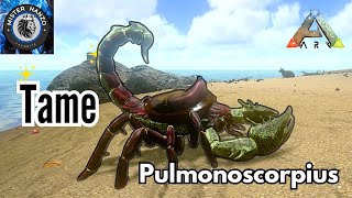 Pulmonoscorpius Taming Ark mobile | tame giant Scorpion Ark Survival mobile .