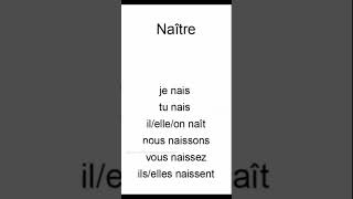 RÉVISION des verbes ! Conjugue être /naître au présent en français #Ilearnfrench