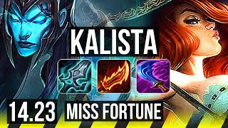 KALISTA & Shaco vs MISS FORTUNE & Amumu (ADC) | KR Diamond | 14.23