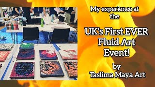 95. Fluid Art Event Experience by @taslimamayaart 🥰 @venomfluidart