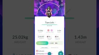 Transferring my shiny Tapu Lele