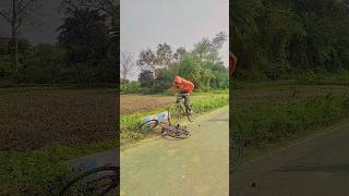 ✅ Subscriber challenge 🔥 cycle ke upar se bunny hop 😰😱 #stunt #challenge #cycling #viral #subscribe