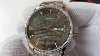 MIDO Belluna Clou De Paris COSC Chronometer Men's Watch | Мужские Швейцарские Часы Хронометр Мидо