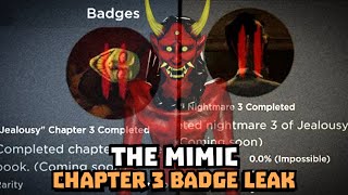 The Leaked Mimic Badges: Book 2 Chapter 3