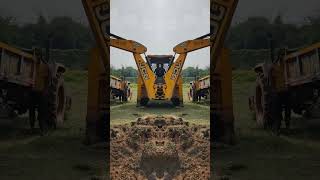 OMG JCB MACHINE MIRROR STYLE🚜🔥#jcbvideo#jcb #jcb3dxmachine #jcboperater #shorts #ytshort #youtube