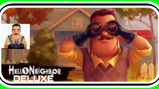 Hello neighbor deluxe, alpha 1 and pre alpha