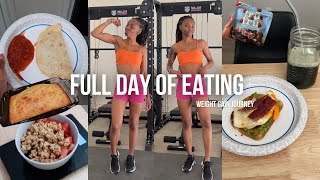 BULKING DIARIES: What I eat in a day to GAIN weight | Quick and Easy Meals