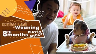 Baby Led Weaning is very effective | Eating Durian Masarap Kaya!? | Ariah’s 8th months Photoshoot