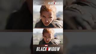 Black Widow -Behind the Magic - VFX Breakdown | CGI & VFX Breakdowns | Behind The Scenes | #Shorts