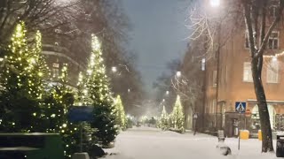 Stockholm Walks: Winter wonder at Swedenborgsgatan & Wollmar Yxkullsgatan