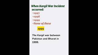 History of subcontinent#kargilwar#indiapakwar #mostpopular #mcqs