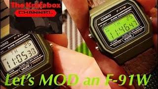 Mod-Night with the Casio F91WM-3ACF