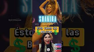 Ésto valen las boletas más baratas para ver a Shakira en Concierto #shorts #shakira #soltera