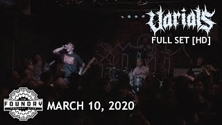 Varials [w/ Matt McDougal] - Full Set HD - Live at The Foundry Concert Club