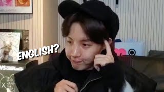 J-Hope English moments you haven't noticed