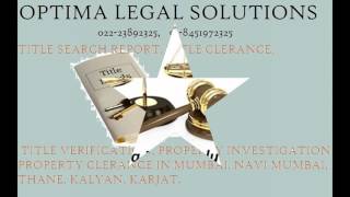 Expert lawyers and advocates in Mumbai,Navi Mumbai, Thane,Pune).