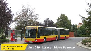 Mobilis - Linia 719 | Leszno - Metro Bemowo (cała trasa)