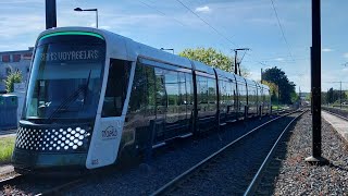 Nouveau tramway à Nantes rames Citadis XO5 2024 de @Naolib_Mobilites #naolib  = #Naoned 📍🟢🚈 ✅️