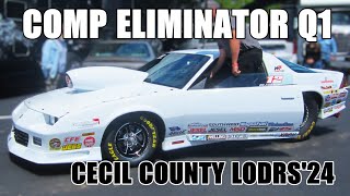 COMP ELIMINATOR Q1 Cecil County Dragway 2024 05 11 LODRS NED#1 NHRA