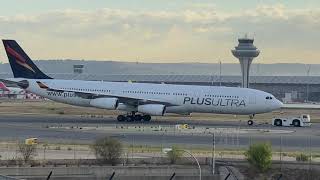 A340 PLUS ULTRA TOWED TO MAINTENANCE