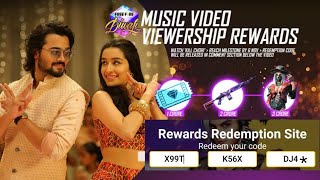 Kill Chori Song Redeem Code Today | Free Fire Today Redeem Code | Kill Chori Music Video Redeem Code