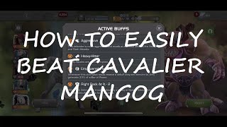 How to EASILY beat CAVALIER Mangog | Sins of the Father CAVALIER | MCOC| MARVEL CONTEST OF CHAMPIONS