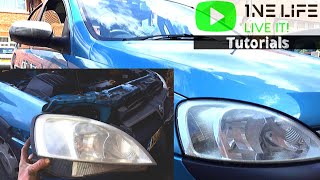 Vauxhall Opel Corsa C - How to Remove and Replace Headlight Unit