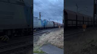 Br 185 + Br 185 der Stahlwerke Peine-Salzgitter bei Vechelde #zug #train #güterzug #cargotrain #185