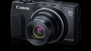 Canon PowerShot SX710 HS Tutorial Video