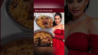 Eid food at Zari the boss lady's house | Chakula cha Eid nyumbani kwa Zari the boss lady