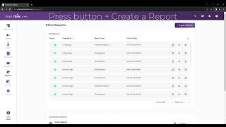 Create a report + schedule your reports emails - Alma SmartClinic v2