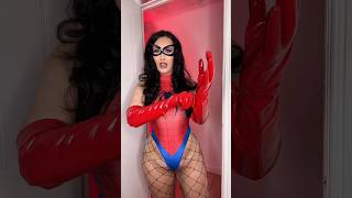 🕷️🕸️😈 #cosplays #trending #spidergirl #spiderwoman #spiderverse