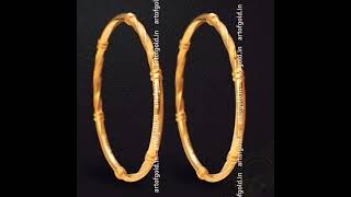 Gold Bangles Designs 2024 /Lightweight  Dailywear Gold Bangles #gold #bangles #meesho #flipkart #new