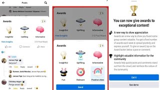 HOW TO ENABLE FACEBOOK GROUPS AWARD NEW UPDATED FEATURES 2022