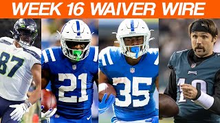 Waiver Wire Adds Week 16 Fantasy Football (2022)